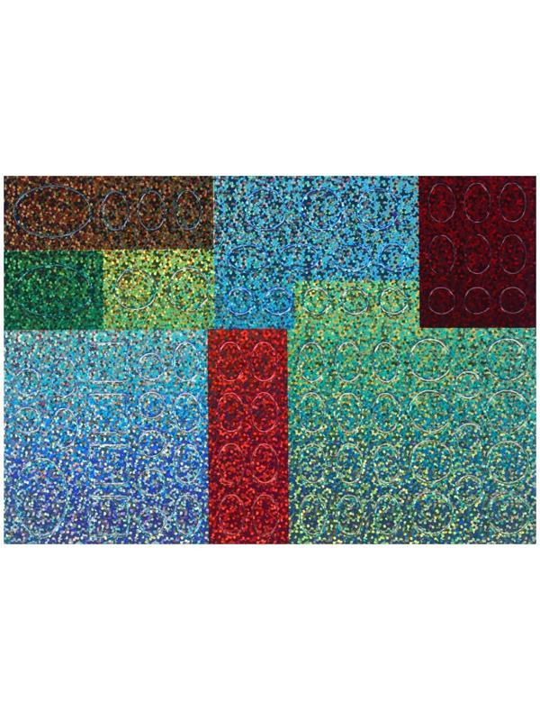 Аппликация форменными стикерами «Винни-Пух», набор для творчества, стикерная мозаика