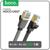 Патч-корд Hoco US07 Gigabit Ethernet, UTP 6е кат., RJ-45(m)-RJ-45(m), 1 м, чёрный