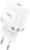 Сетевое зарядное устройство Hoco N24, 1 Type-C, 20 Вт, PD + QC, белое