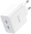 Сетевое зарядное устройство Hoco C108A, 2 Type-C, 35 Вт, PD + QC, белое