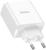 Сетевое зарядное устройство Hoco C108A, 2 Type-C, 35 Вт, PD + QC, белое
