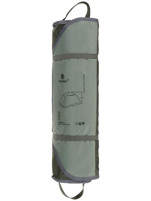 Палатка туристическая, трекинговая maclay taganay 3, 3-местная