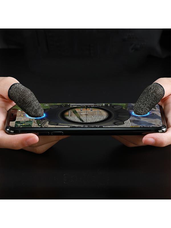 Напальчники для игр на смартфоне Hoco GM4, с защитой от пота, 2 шт., черный