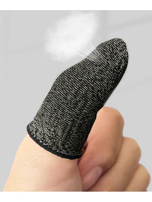 Напальчники для игр на смартфоне Hoco GM4, с защитой от пота, 2 шт., черный