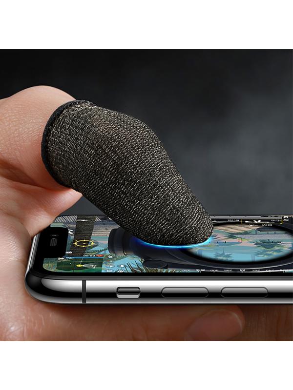 Напальчники для игр на смартфоне Hoco GM4, с защитой от пота, 2 шт., черный