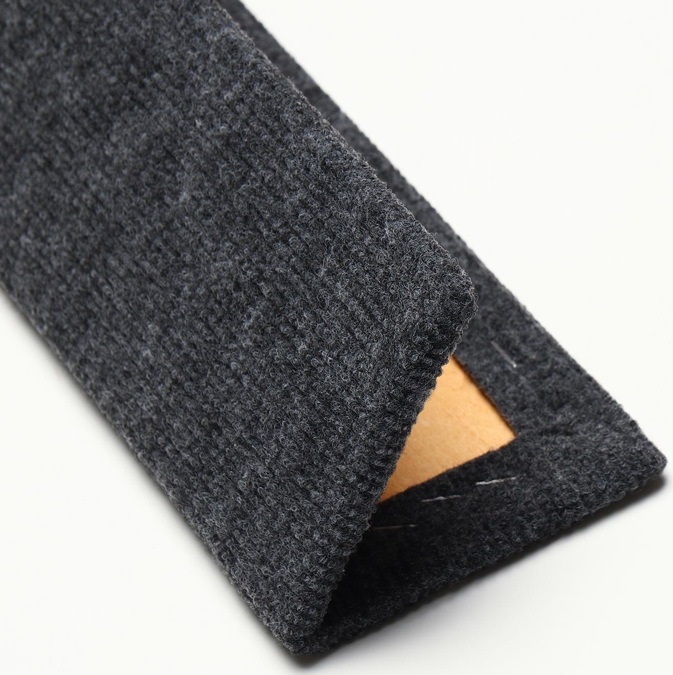 Когтеточка 55*20 см, угловая, без меха, серая