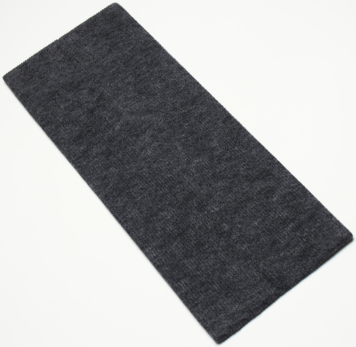 Когтеточка 55*20 см, угловая, без меха, серая