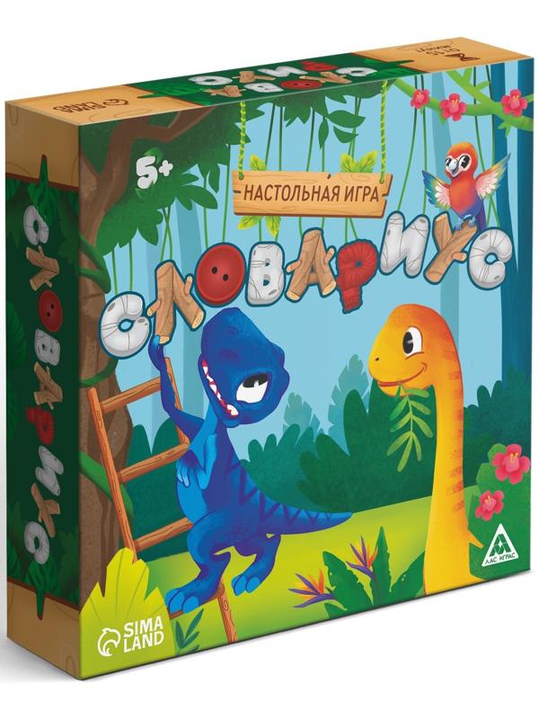 Настольная игра развивающая «Словариус», 60 карт, 30 палочек, 30 жетонов, 5 шнурков, 5+