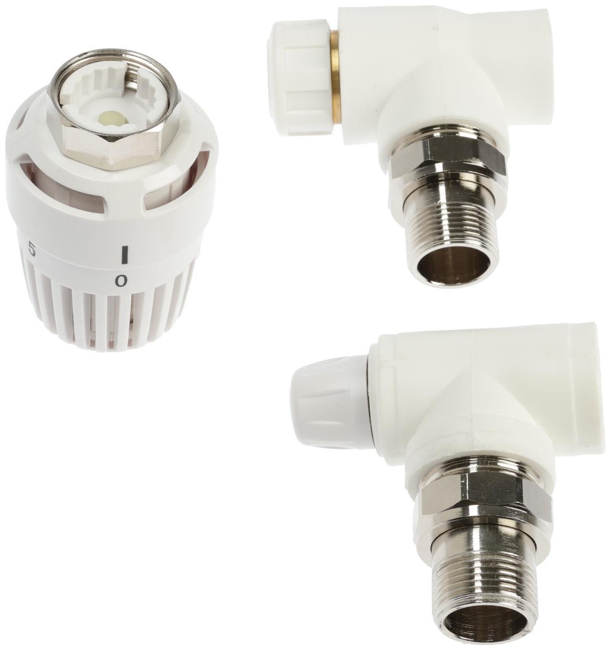 Комплект термостатический для радиатора RTP № 4, d=25 мм × 3/4