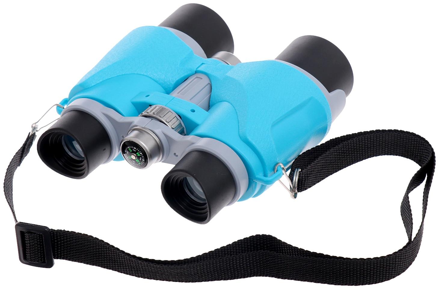 Бинокль «Шпион», с фонариком и компасом