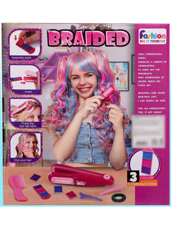 Набор парикмахера «Блестящие локоны», с аксессуарами