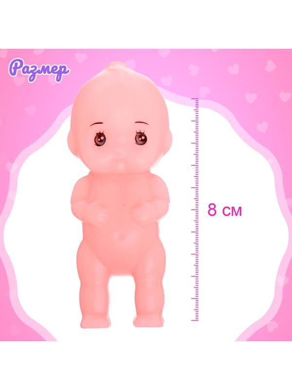 Пупс «Малышок» с аксессуарами, цвета МИКС