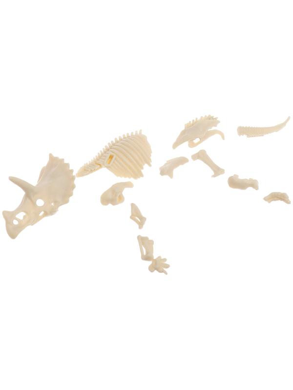 Набор для опытов «Диномир: Трицератопс», строение тела динозавра, 33 детали