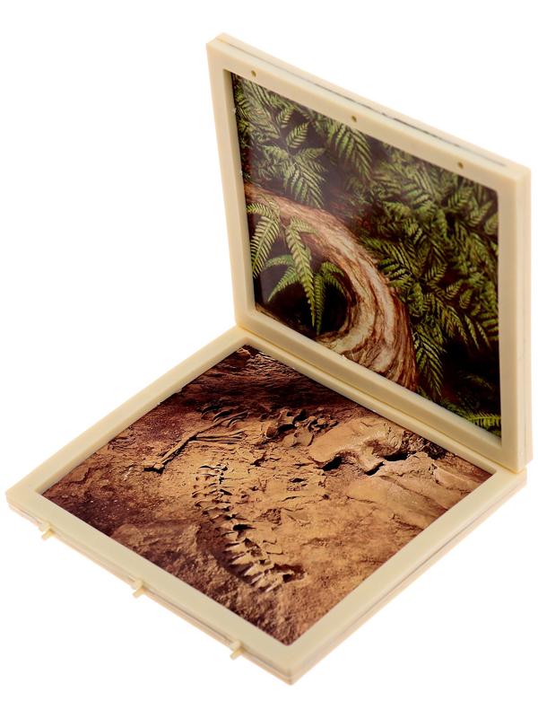 Набор для опытов «Диномир: Трицератопс», строение тела динозавра, 33 детали