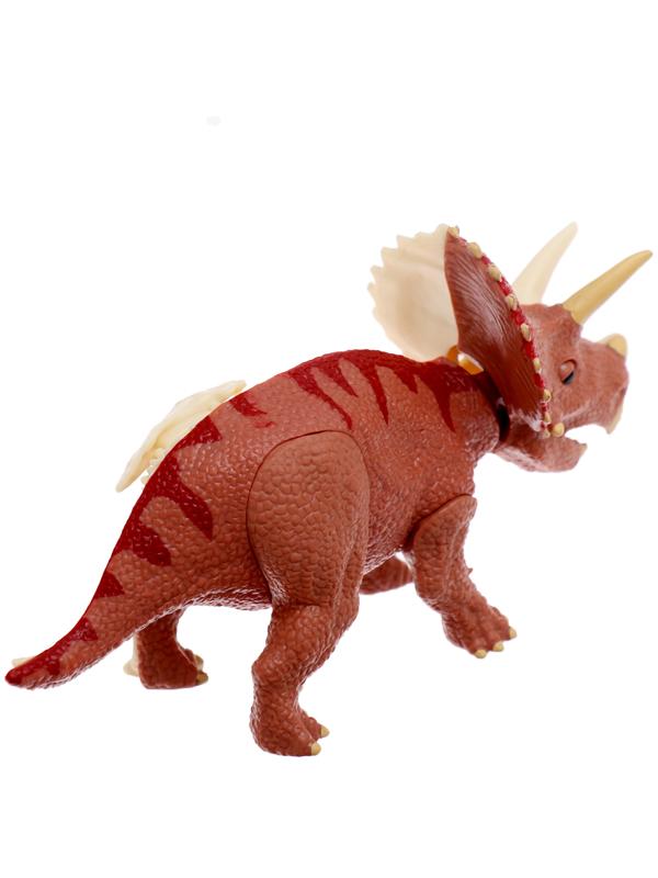 Набор для опытов «Диномир: Трицератопс», строение тела динозавра, 33 детали