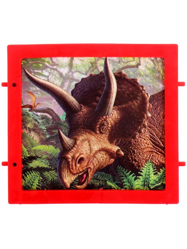 Набор для опытов «Диномир: Трицератопс», строение тела динозавра, 33 детали