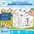 Набор для творчества «Домик-раскраска: Винни Пух», из картона, 6 деталей, 5 фломастеров