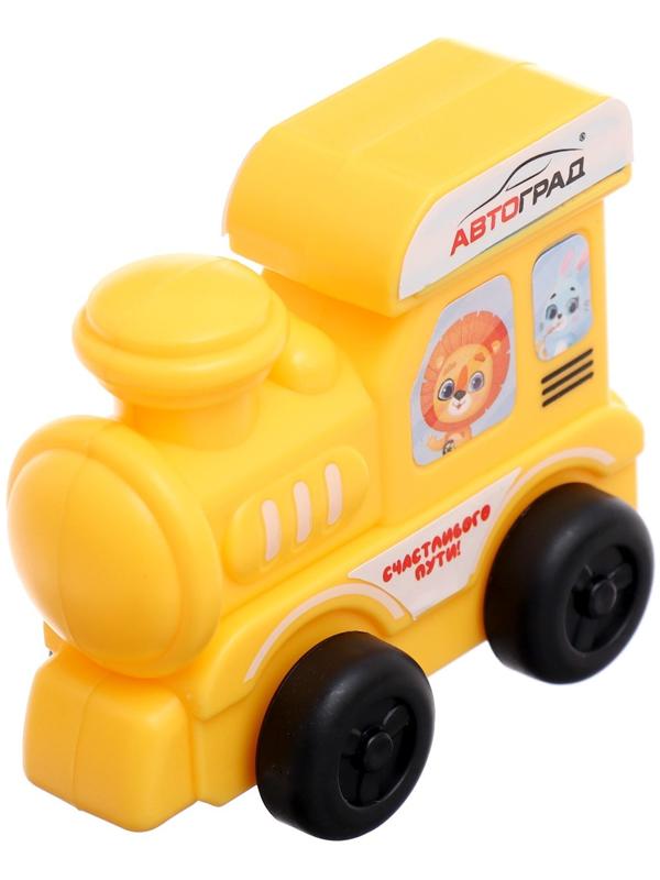 Паровоз «Числовой поезд», учимся считать, 11 цифр на магнитах