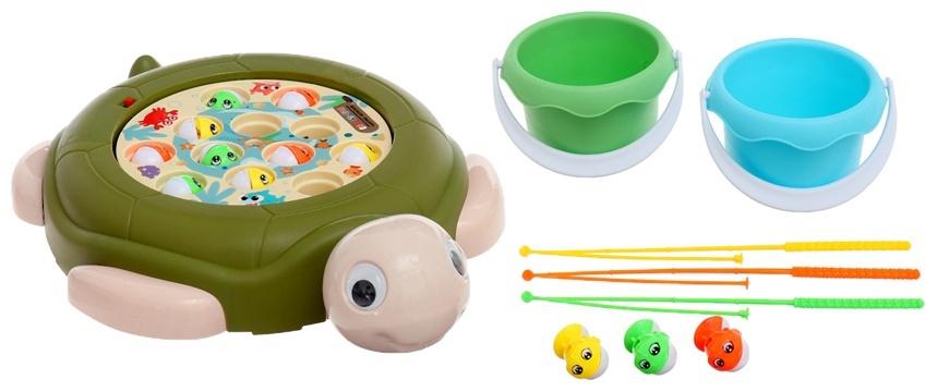 Рыбалка «Путешествие черепашки», 12 рыбок, МИКС