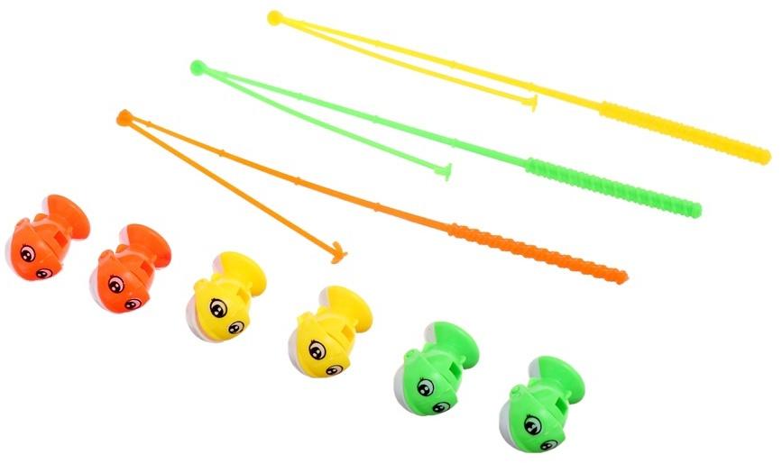 Рыбалка «Путешествие черепашки», 12 рыбок, МИКС