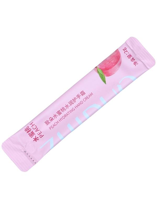 Увлажняющий крем для рук с персиком, набор 2 г x 20 шт