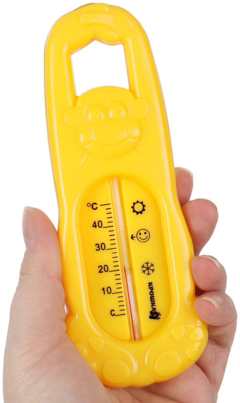 Термометр для ванной Крошка Я «Обезьянка», цвет МИКС
