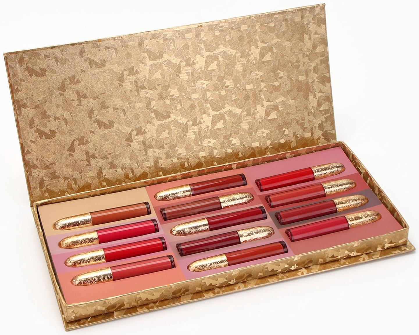 Блеск для губ, водостойкий, оттеночный микс