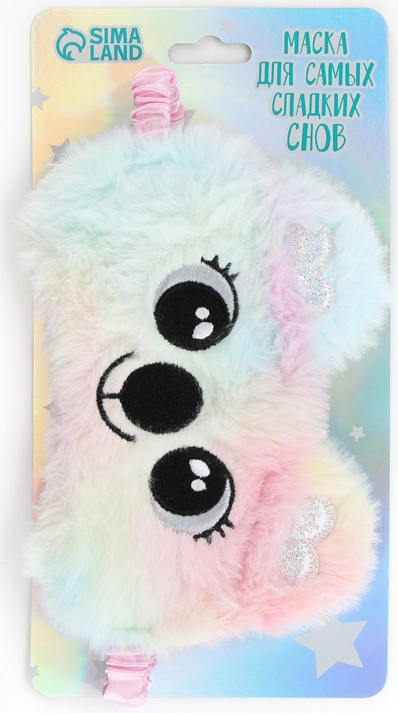 Маска для сна «Мишка», 12.5 х 20 см