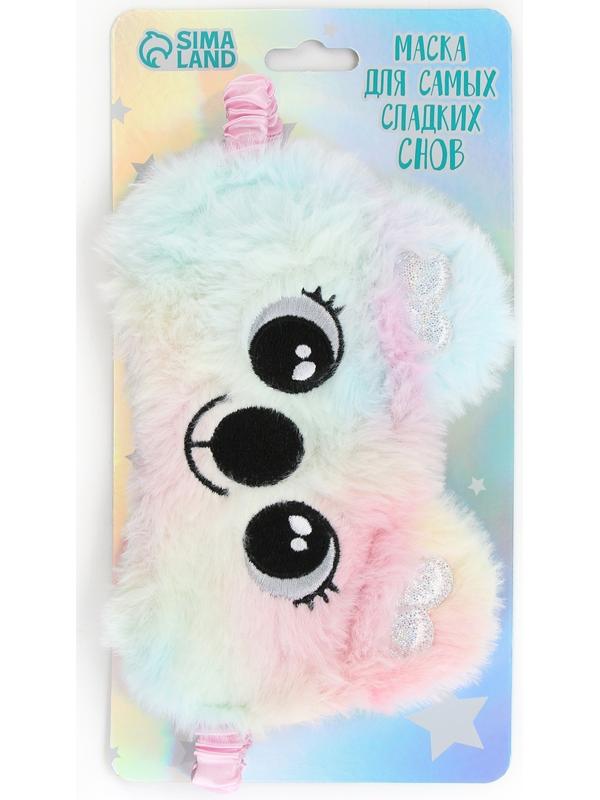 Маска для сна «Мишка», 12.5 х 20 см