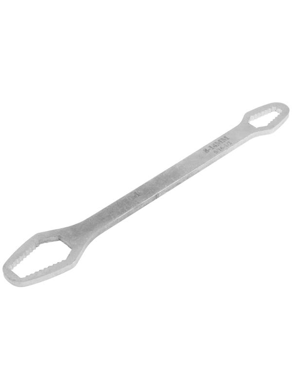 Ключ универсальный накидной ТУНДРА, двухсторонний 8 - 14 мм и 15 - 24 мм, 270 мм