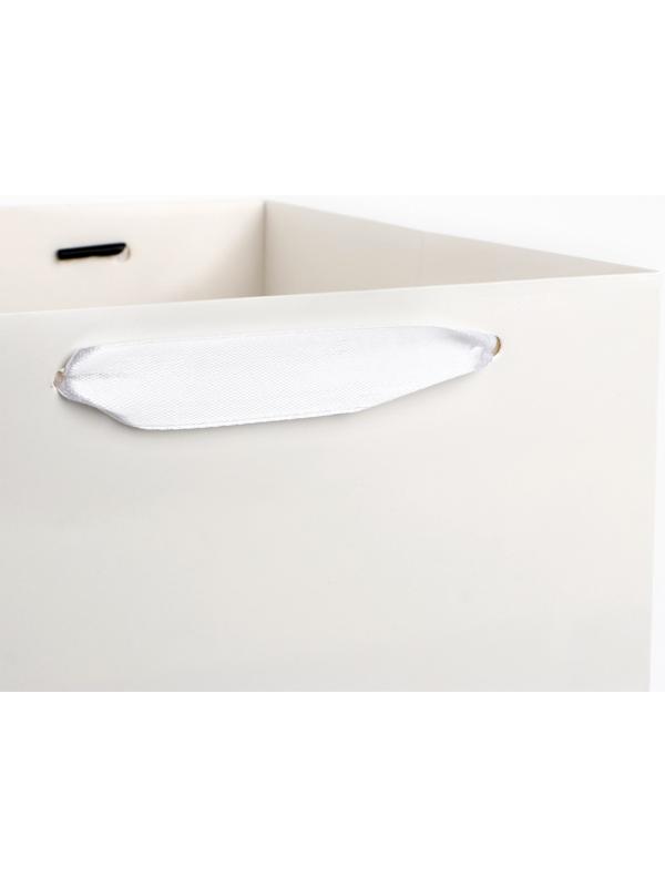 Переноска для цветов с вкладышем для фиксации, «Самой нежной», белый, 35 х 20 х 20 см