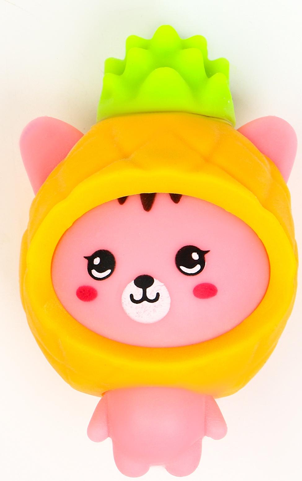 Антистресс игрушка - мялка «Фрукты», набор 3 шт., МИКС