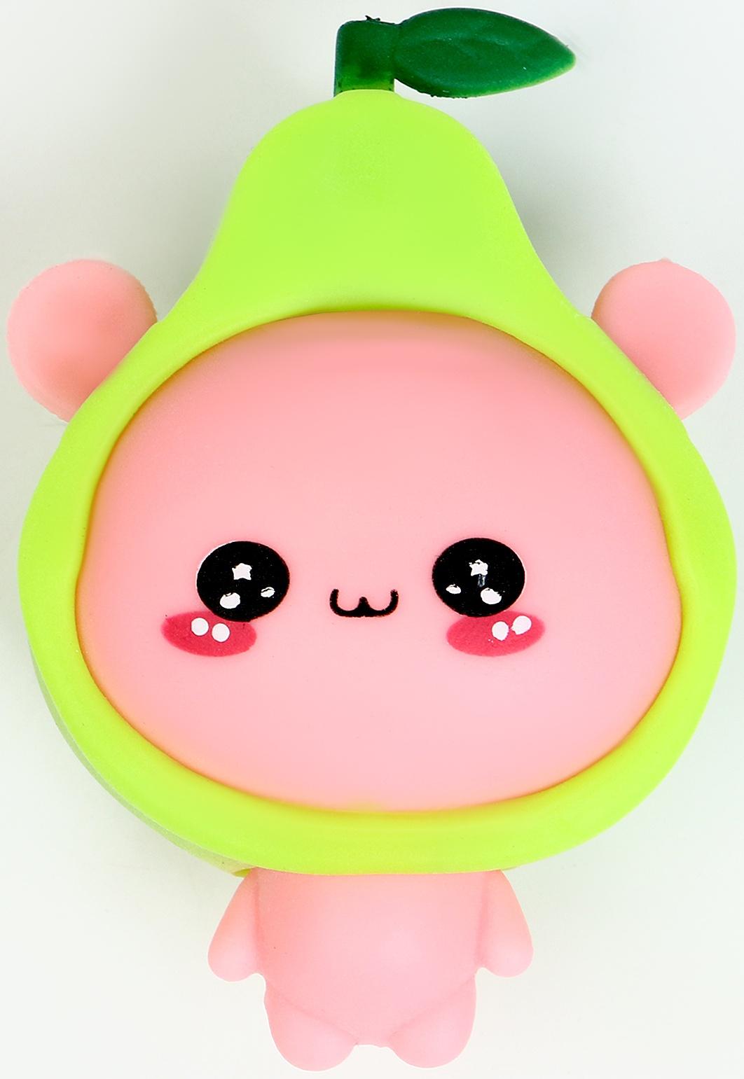 Антистресс игрушка - мялка «Фрукты», набор 3 шт., МИКС