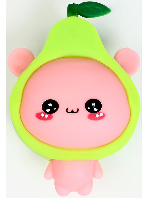 Антистресс игрушка - мялка «Фрукты», набор 3 шт., МИКС