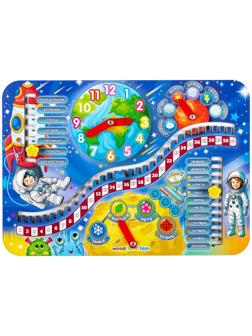 Обучающая игра «Часы-календарь. Космос»