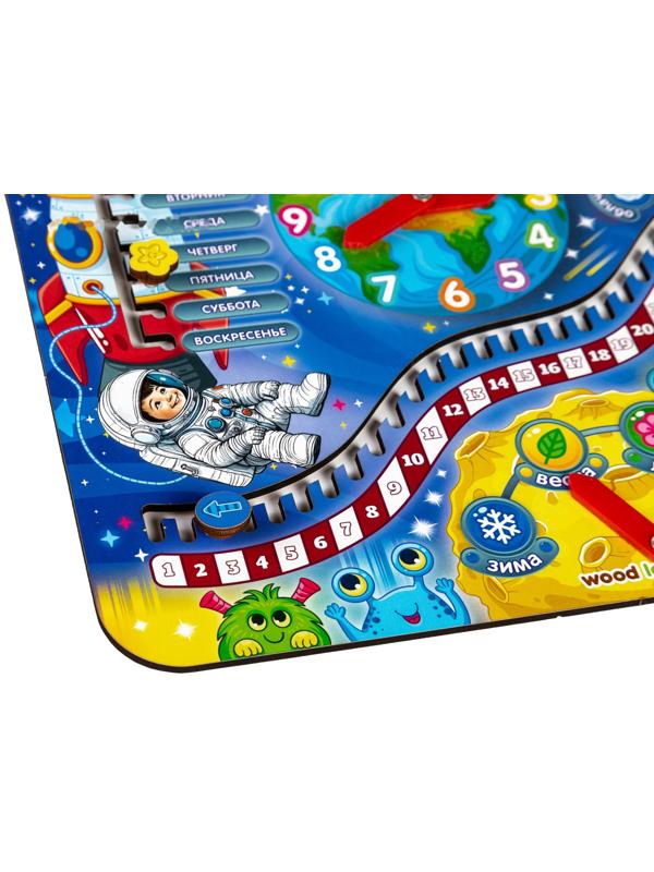 Обучающая игра «Часы-календарь. Космос»