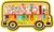 Обучающая игра «Автобус с цифрами» на подложке