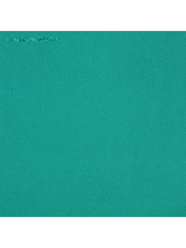 Ткань для рукоделия, атлас, лоскут зелёный 50 × 75 см