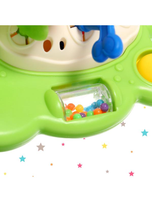 Развивающая игрушка «Динозаврик», цвет зелёный