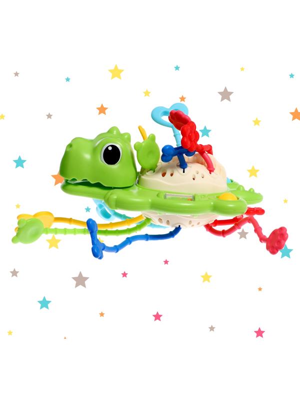 Развивающая игрушка «Динозаврик», цвет зелёный