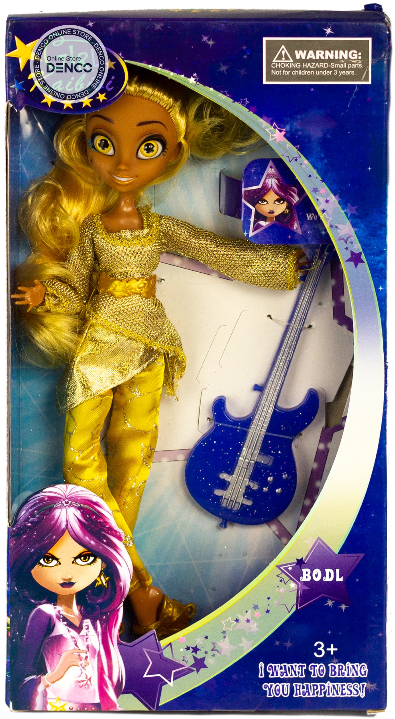 Шарнирная кукла Girl Kaibibi «Звездная принцесса» 27 см, Д090 / Микс