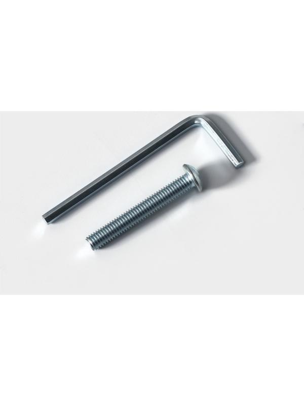 Банкетка «Торонто 33C», 92,5×31,6×11,3 см, цвет каркаса белый, цвет сиденья бежевый