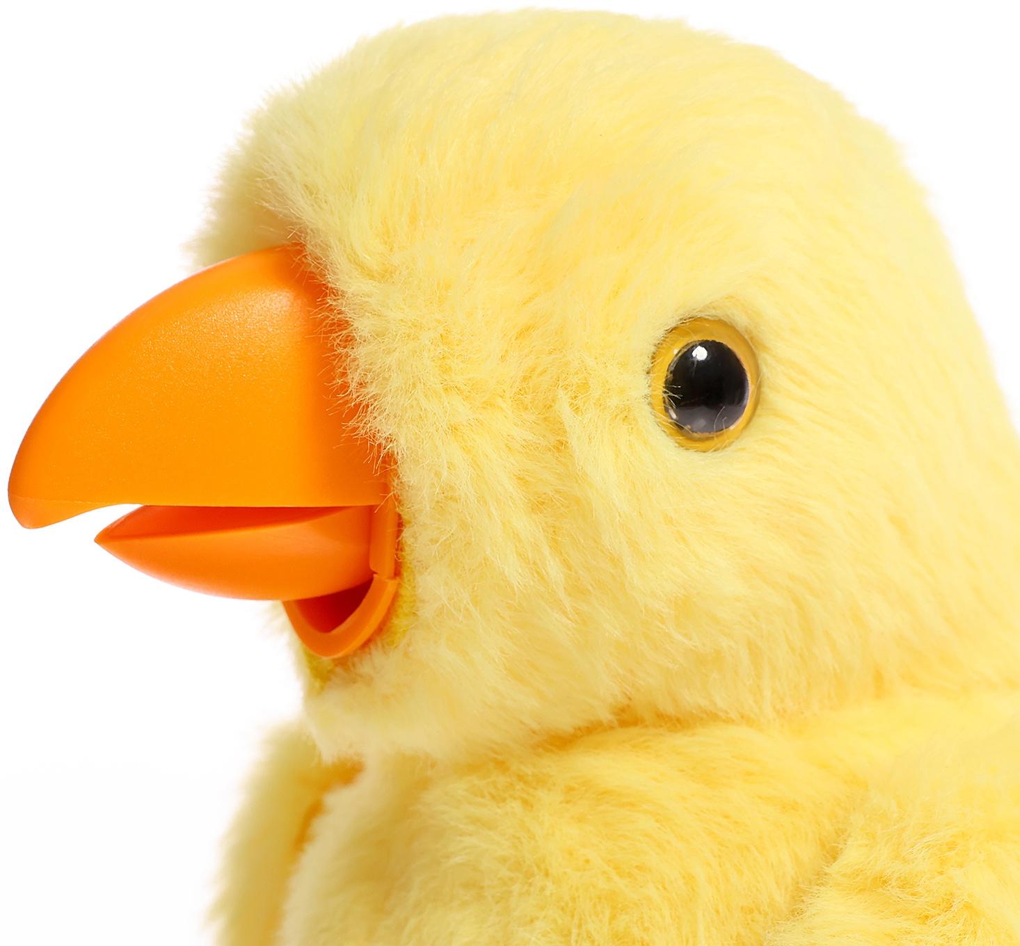 Интерактивная игрушка - повторюшка «Птичка-говорушка», звук, МИКС