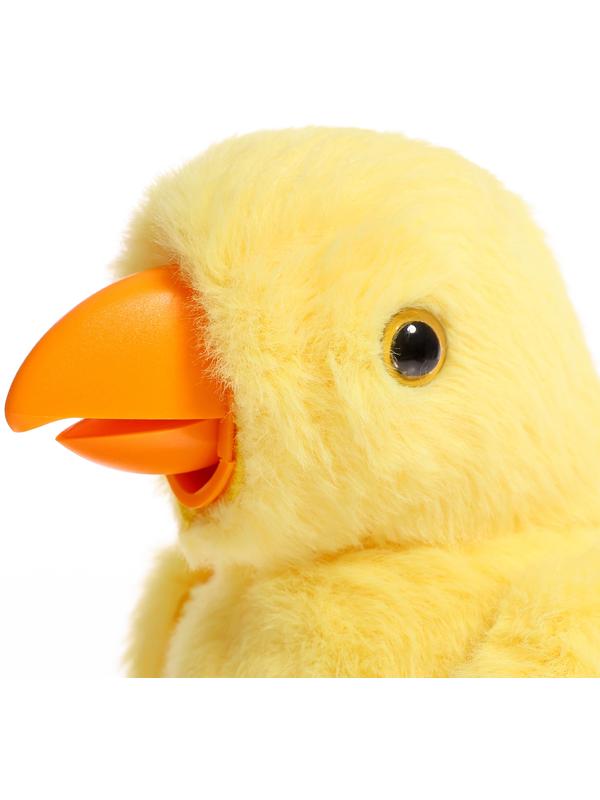 Интерактивная игрушка - повторюшка «Птичка-говорушка», звук, МИКС