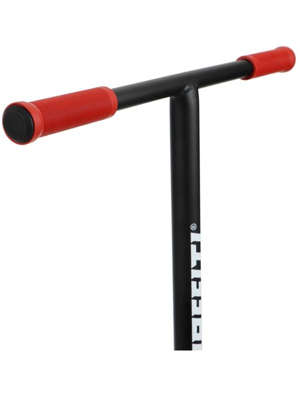 Самокат трюковой GRAFFITI Clever 24, колёса PU 100 мм, резьбовая компрессия, ABEC 9 Chrom, цвет чёрный