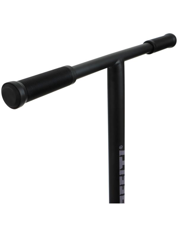 Самокат трюковой GRAFFITI Electric 24, колёса PU 100 мм, SCS компрессия, ABEC 9 Chrome, цвет черный