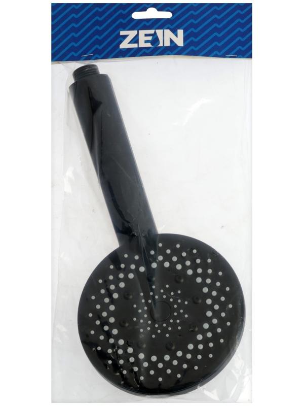 Лейка для душа ZEIN Z3641, d=120 мм, 5 режимов, пластик, чёрная