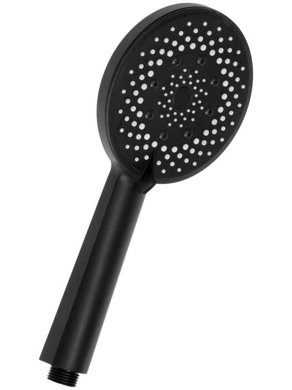 Лейка для душа ZEIN Z3641, d=120 мм, 5 режимов, пластик, чёрная