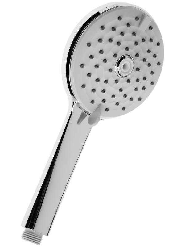 Лейка для душа ZEIN Z3643, d=115 мм, 4 режима с напором, пластик, цвет хром