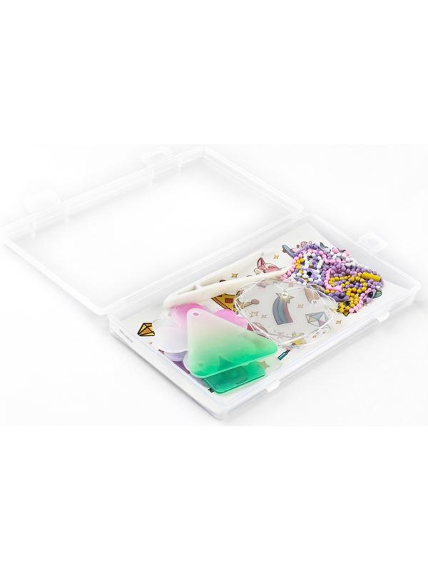 Набор для создания акриловых брелоков с наклейками «Для девочки»